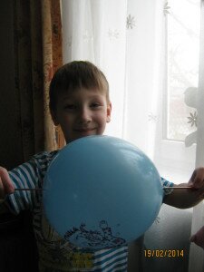 Шарик на спице
