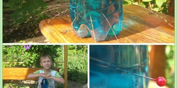 Как сделать фонтанчик из бутылки