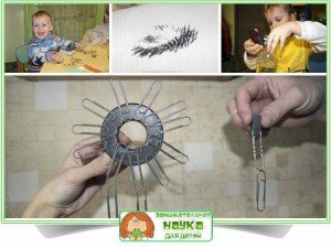 Опыты с магнитами для детей