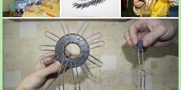 Опыты с магнитами для детей