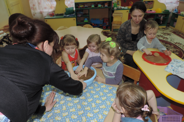 Опыты с песком