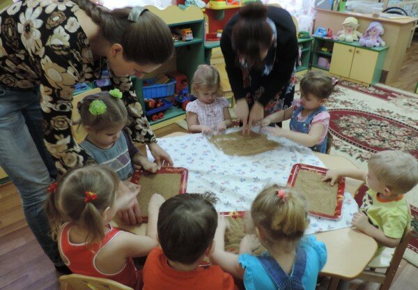 Опыты с песком